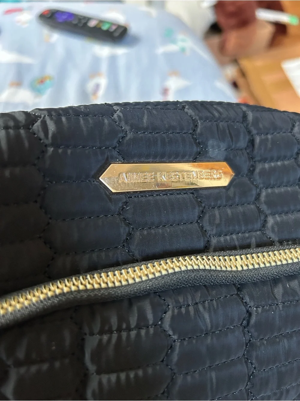 Black Makeup Bag